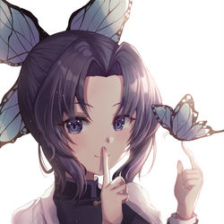 This is a pixiv picture whose title is 🦋しのぶ🦋.