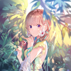 This is a pixiv picture whose title is キラキラビードロ.