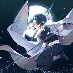 This is a pixiv picture whose title is 🦋しのぶ.