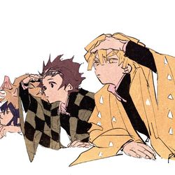 This is a pixiv picture whose title is 摸鱼.