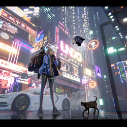 This is a pixiv picture whose title is SA-project personal work.