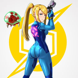 This is a pixiv picture whose title is ZSSamus.