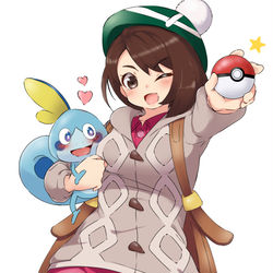 This is a pixiv picture whose title is 女主人公とメッソン.