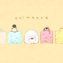 This is a pixiv picture whose title is ギモーヴ.