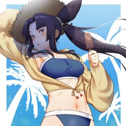 This is a pixiv picture whose title is 牛若丸.