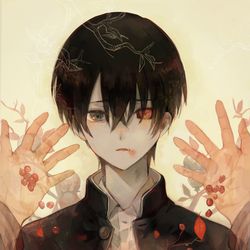 This is a pixiv picture whose title is こちら側.