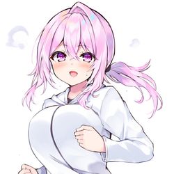 This is a pixiv picture whose title is 桜さんと走りたいというだけのらくがき.