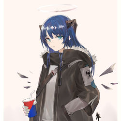 This is a pixiv picture whose title is Arknights.