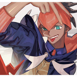 This is a pixiv picture whose title is キバナさん.