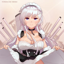 This is a pixiv picture whose title is Belfast azurlane <3.