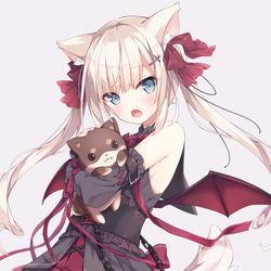 This is a pixiv picture whose title is 吸血鬼チワワちゃん.