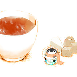 This is a pixiv picture whose title is ガムシロップと角砂糖.