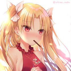 This is a pixiv picture whose title is 恋するエレシュキガル.