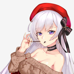 This is a pixiv picture whose title is ベルファスト.