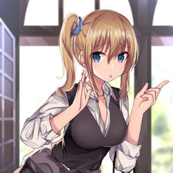 This is a pixiv picture whose title is 「まじごめん~」.