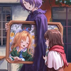 This is a pixiv picture whose title is いっしょにおでかけ.