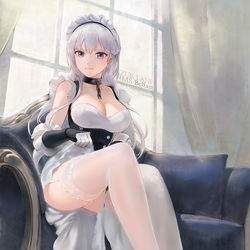 This is a pixiv picture whose title is Azur Lane Belfast.