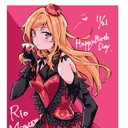 This is a pixiv picture whose title is 百瀬莉緒生誕祭2019.