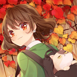 This is a pixiv picture whose title is 行ってきます.