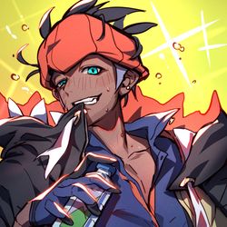 This is a pixiv picture whose title is キバナ.