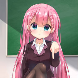 This is a pixiv picture whose title is Lick!!.