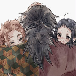 This is a pixiv picture whose title is 「              」.