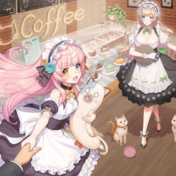 This is a pixiv picture whose title is 双生视界.