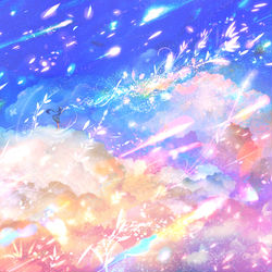 This is a pixiv picture whose title is 星風の吐息.