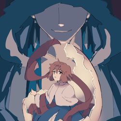 This is a pixiv picture whose title is らくがき女体化投影魔術とキャスニキ他.
