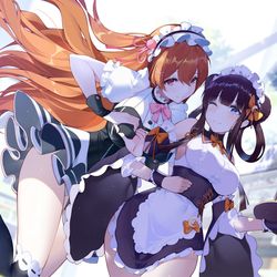 This is a pixiv picture whose title is 心を比べる.