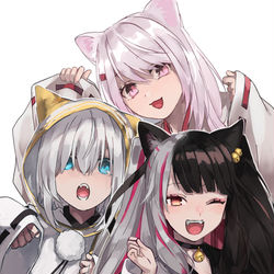 This is a pixiv picture whose title is 小顔マジック.