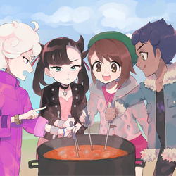 This is a pixiv picture whose title is キャンプ.