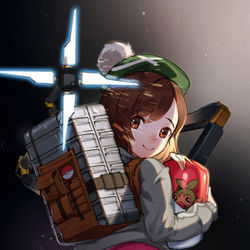 This is a pixiv picture whose title is Poke Stranding.