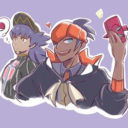 This is a pixiv picture whose title is キバナさんとダンデさん.