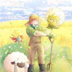 This is a pixiv picture whose title is ヤロー.