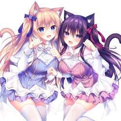 This is a pixiv picture whose title is にゃんこーず.
