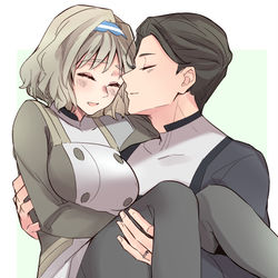 This is a pixiv picture whose title is いい夫婦のミツココ.