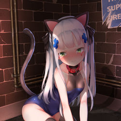 This is a pixiv picture whose title is HK416.