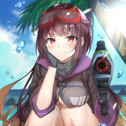 This is a pixiv picture whose title is 水着刑部姫.