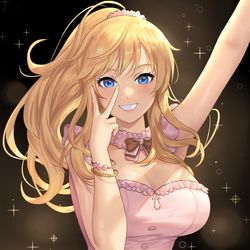 This is a pixiv picture whose title is 大槻唯 : Gossip club.
