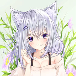 This is a pixiv picture whose title is ハルジオン.