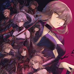 This is a pixiv picture whose title is 集合絵.