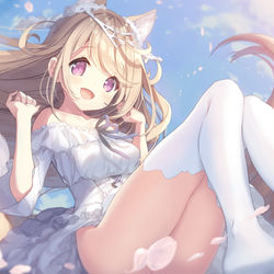 This is a pixiv picture whose title is 🌸.