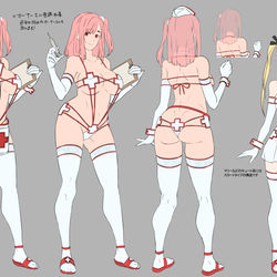 This is a pixiv picture whose title is 水着コンテスト.