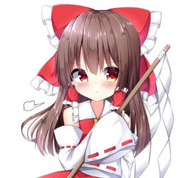 This is a pixiv picture whose title is ロリ霊夢ちゃん.