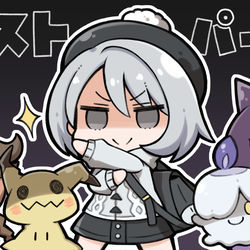 This is a pixiv picture whose title is ゴーストパーティ.