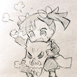This is a pixiv picture whose title is 落書き伊アオ（Twitterまとめ）.