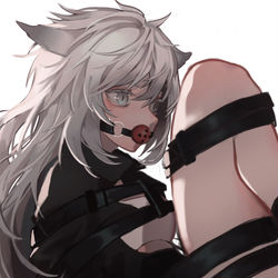 This is a pixiv picture whose title is 捆绑♂.