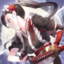 This is a pixiv picture whose title is 😤.