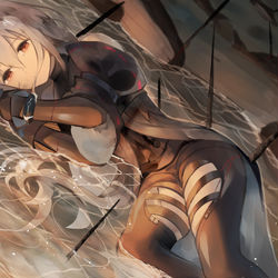 This is a pixiv picture whose title is fight.